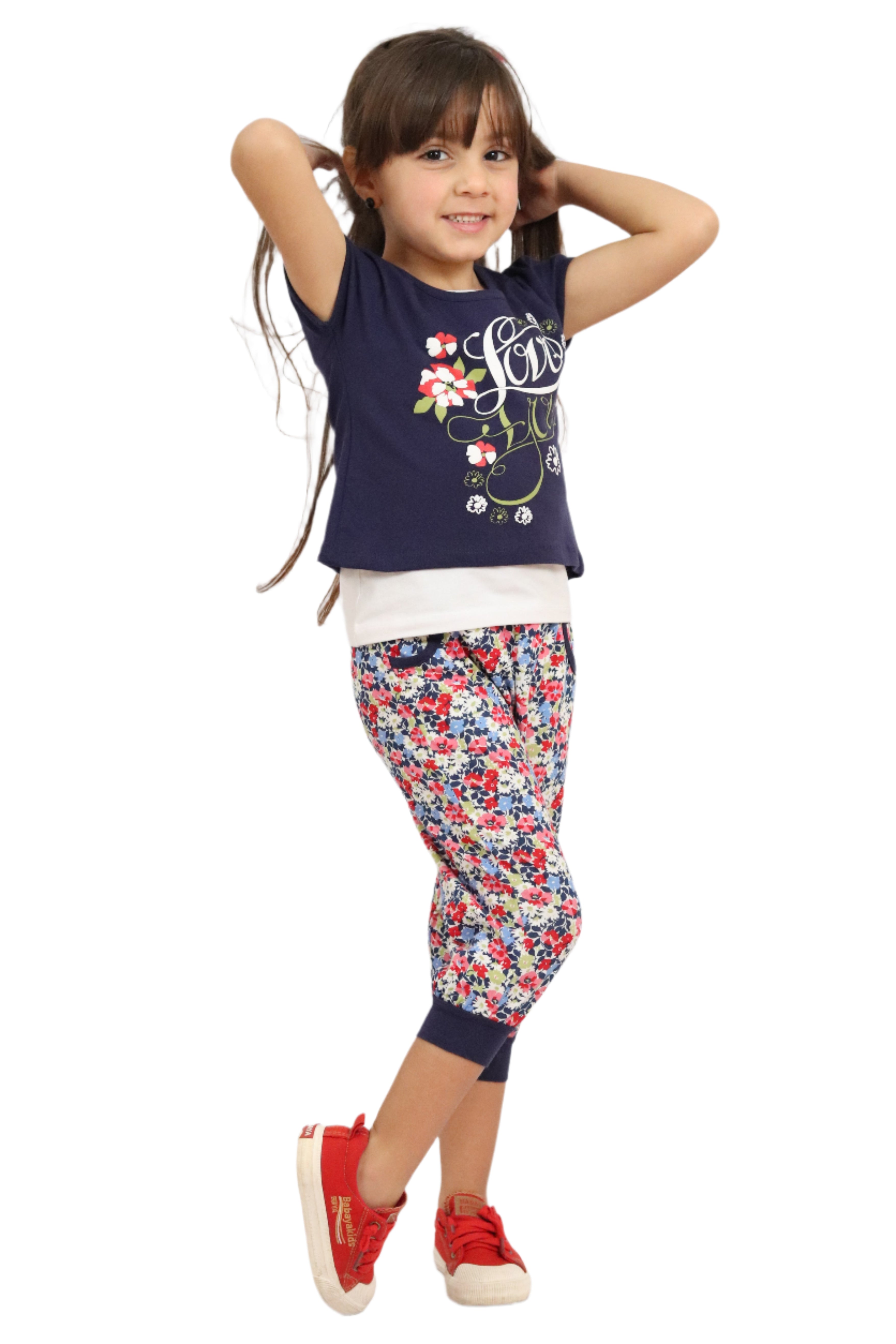 Love Flower Pajama Set - code 848