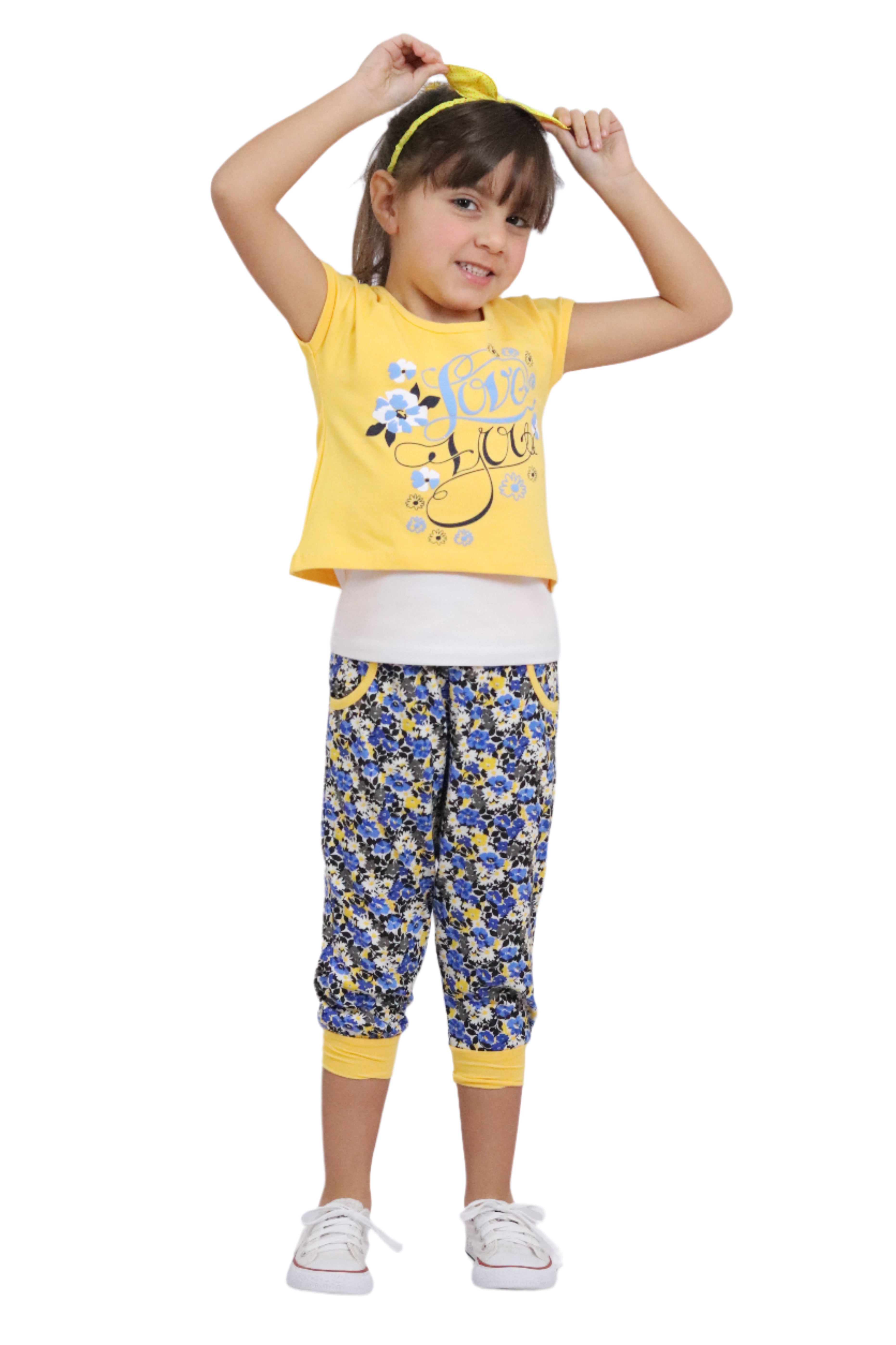 Love Flower Pajama Set - code 848