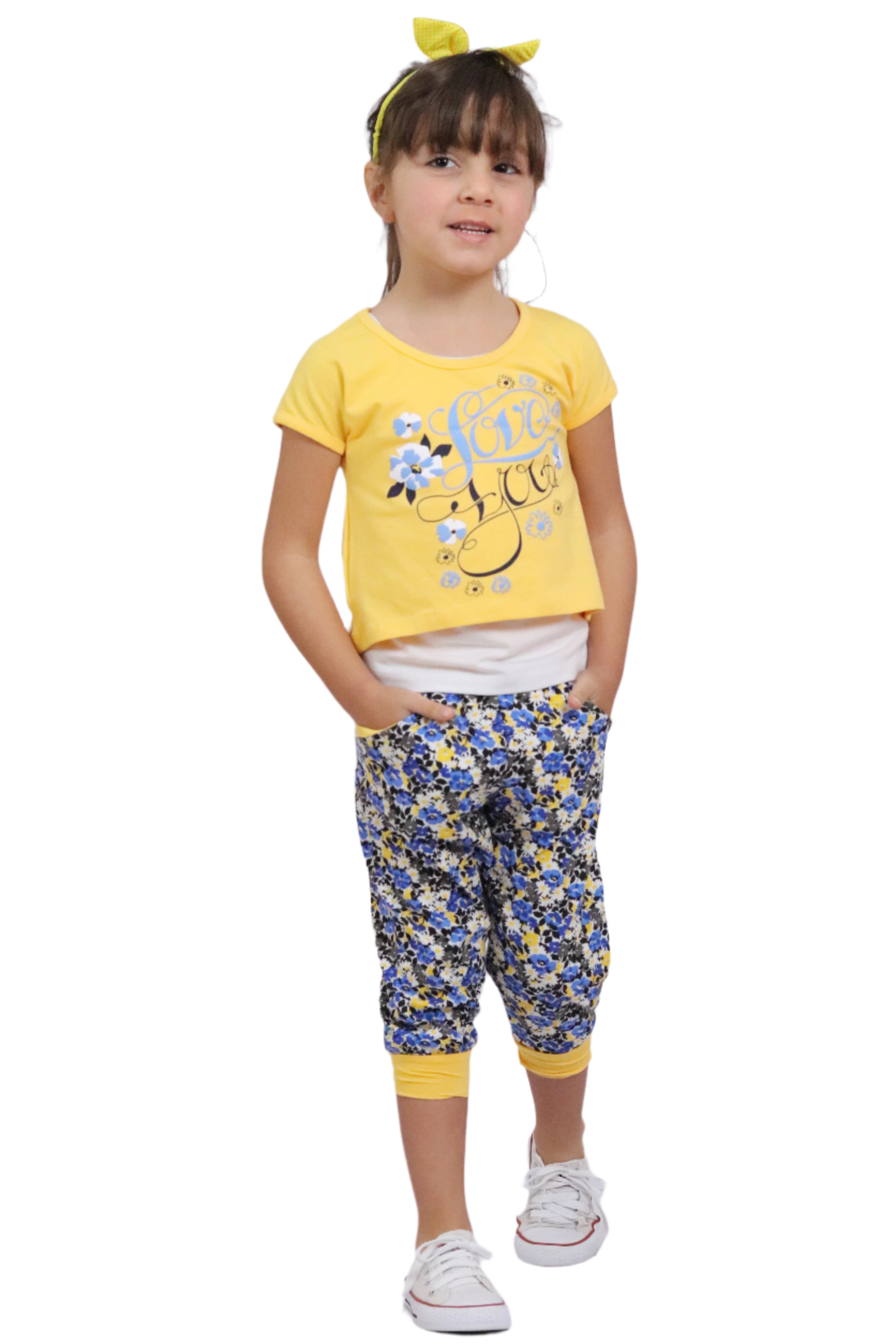 Love Flower Pajama Set - code 848