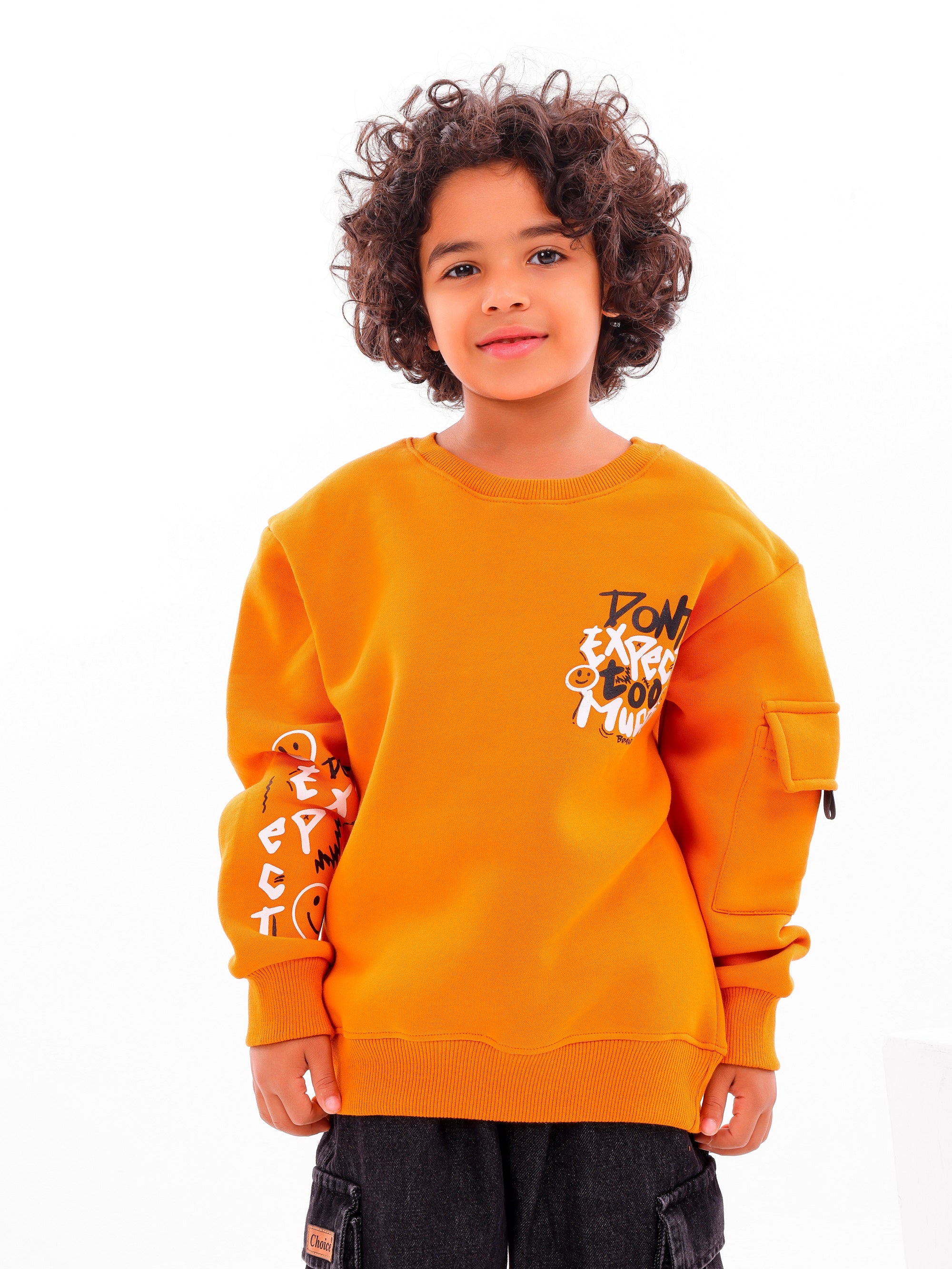 TO MUCH Baby Sweatshirt &amp; Pants Set - Code 4003