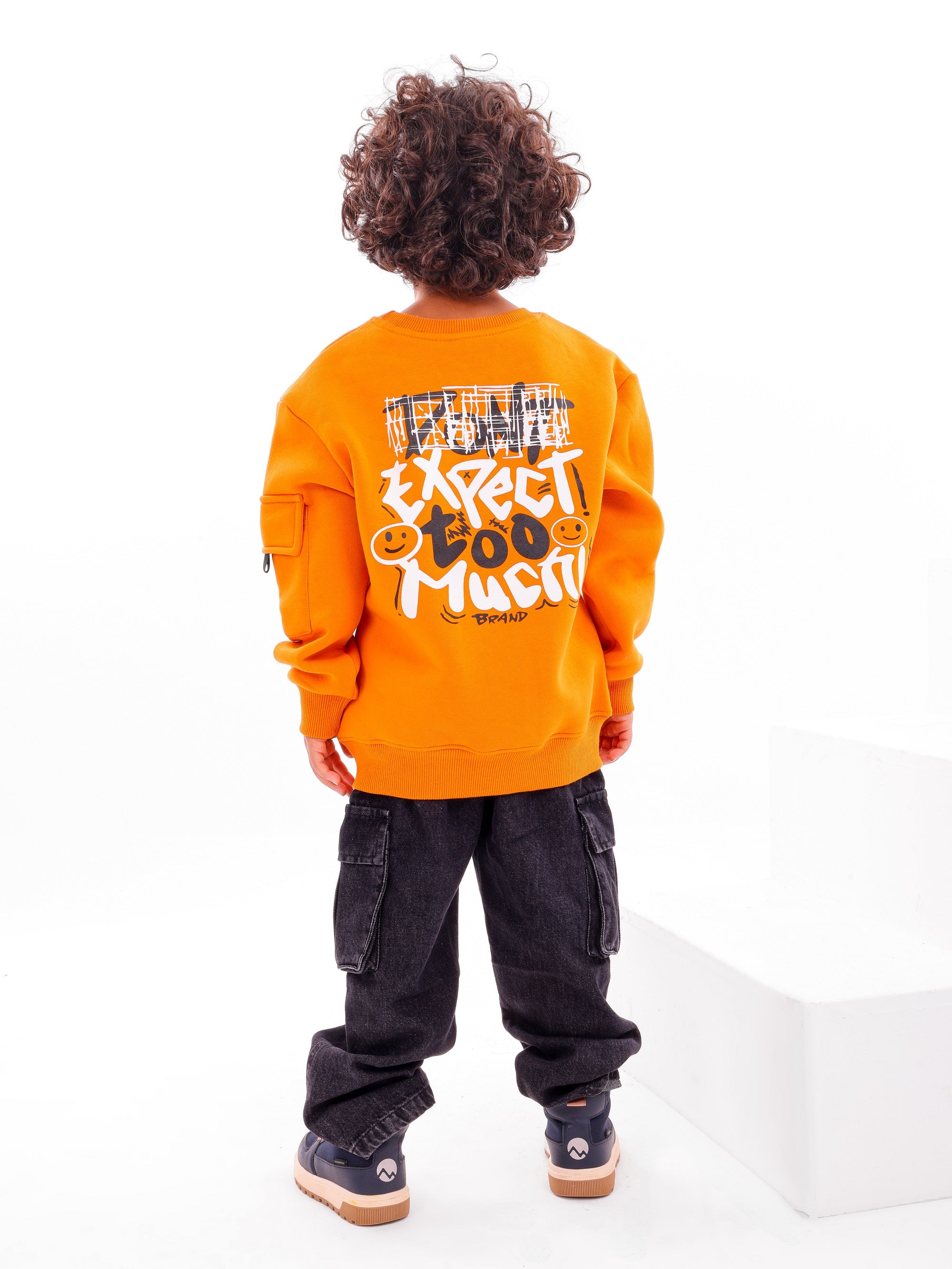 TO MUCH Baby Sweatshirt &amp; Pants Set - Code 4003