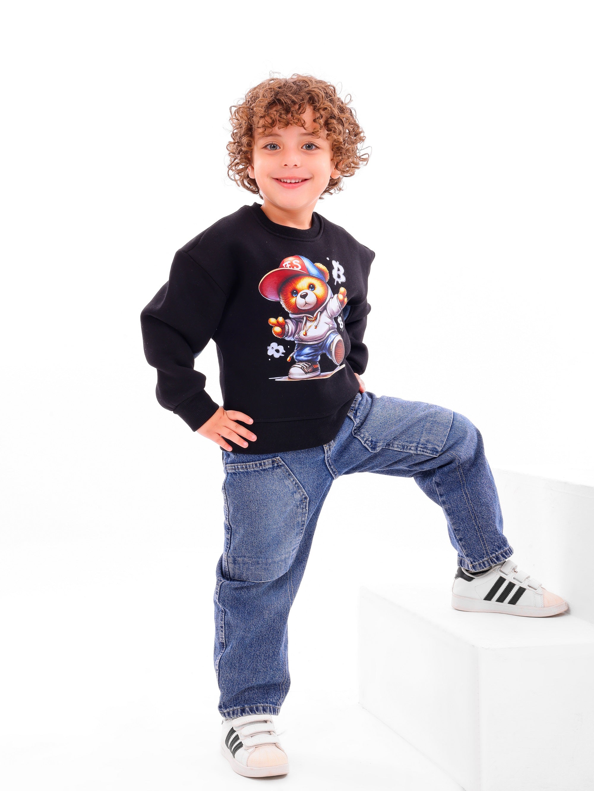 BEAR CAP Kids Sweatshirt - Code 4001
