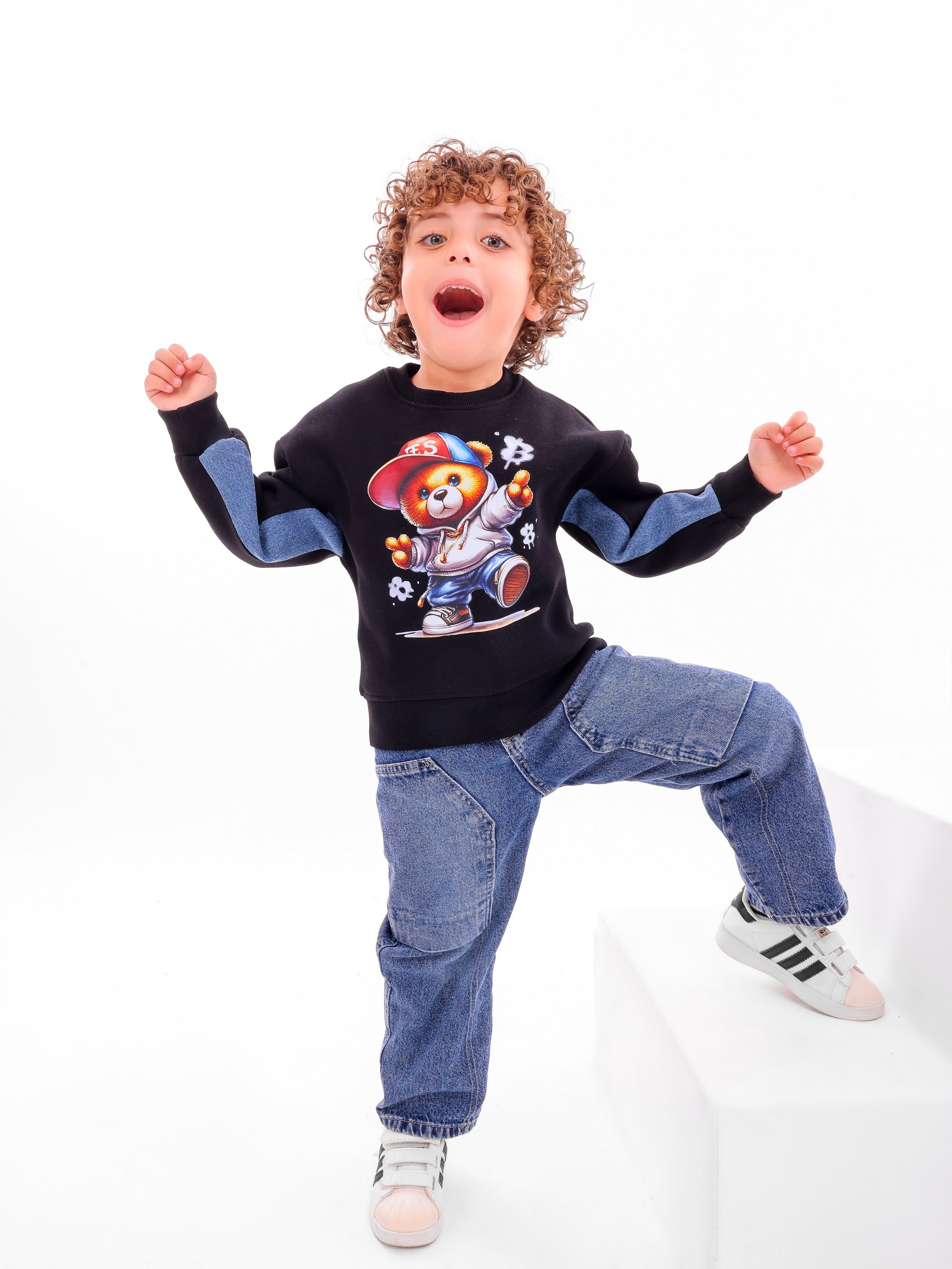 BEAR CAP Kids Sweatshirt - Code 4001
