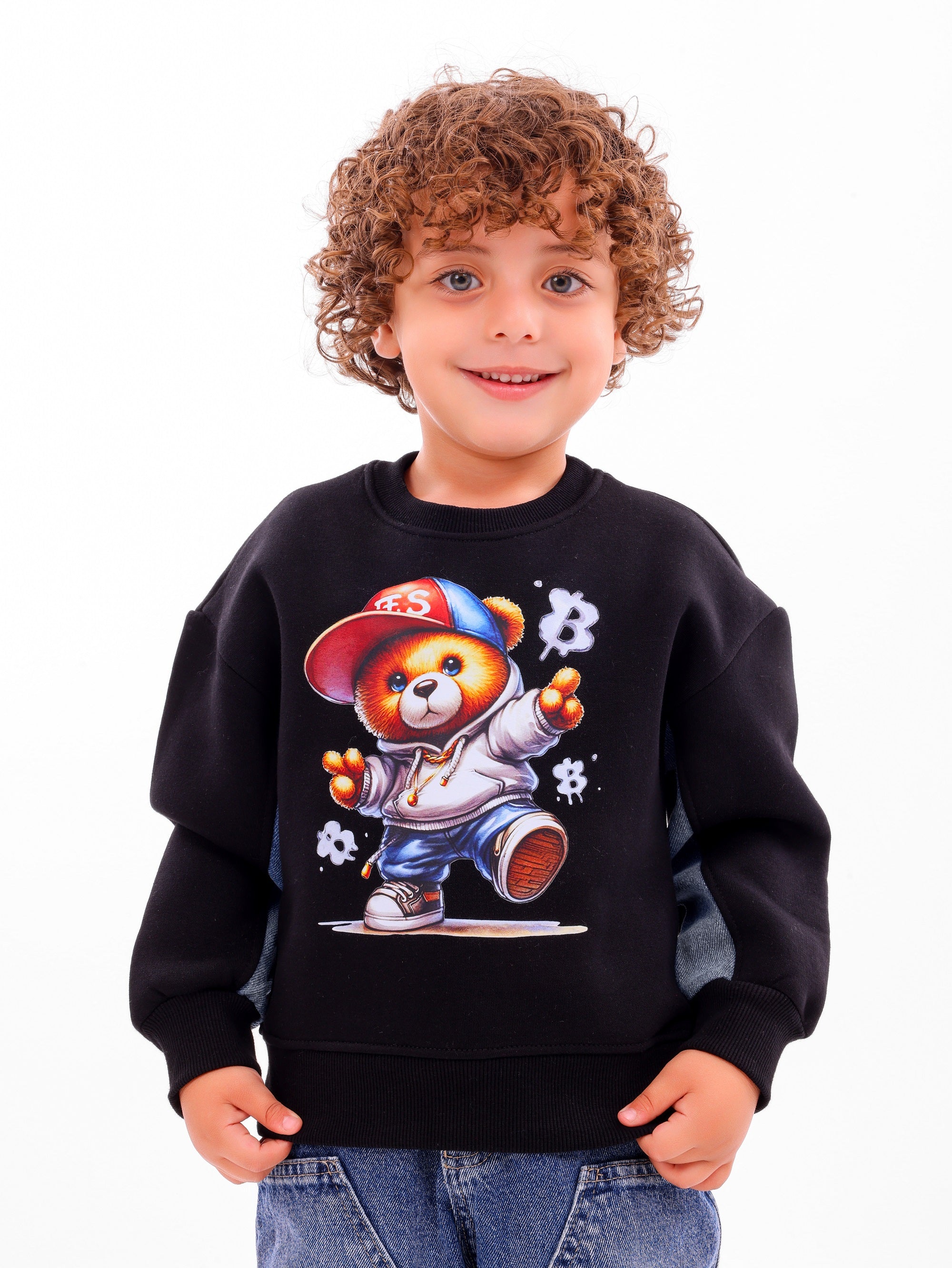 BEAR CAP Kids Sweatshirt - Code 4001