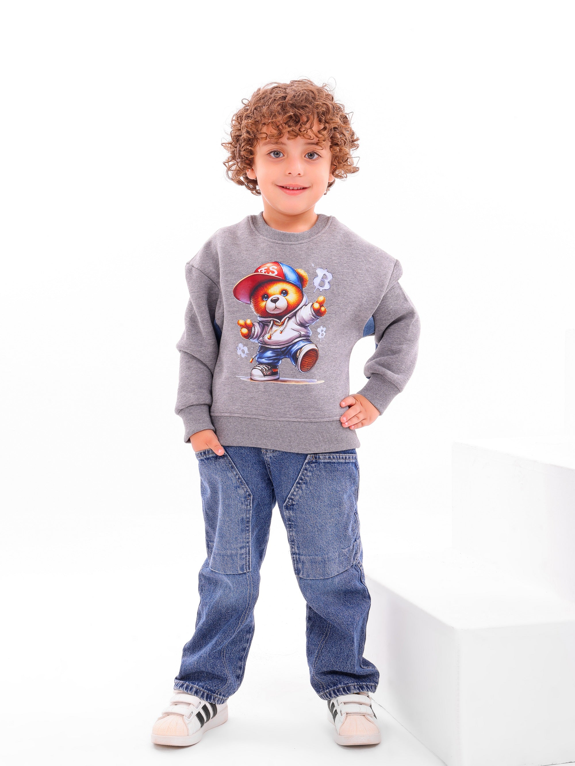 BEAR CAP Kids Sweatshirt - Code 4001