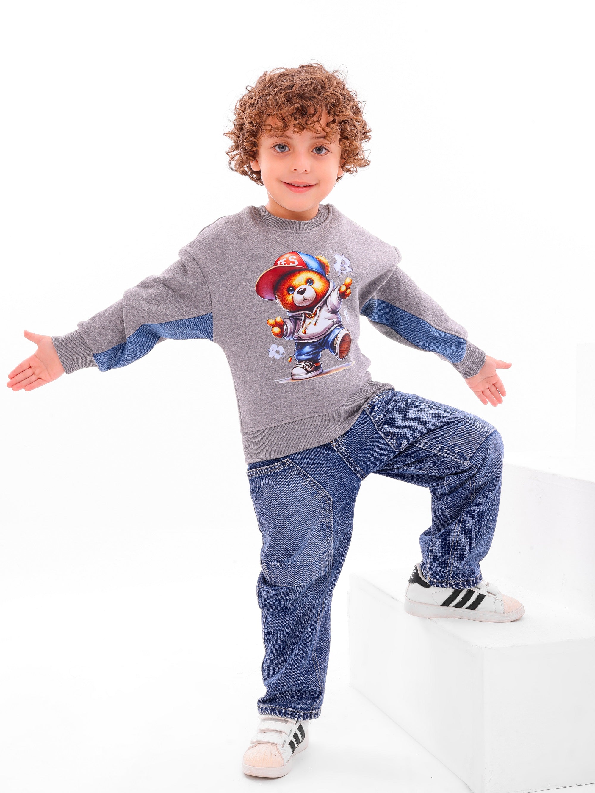 BEAR CAP Kids Sweatshirt - Code 4001