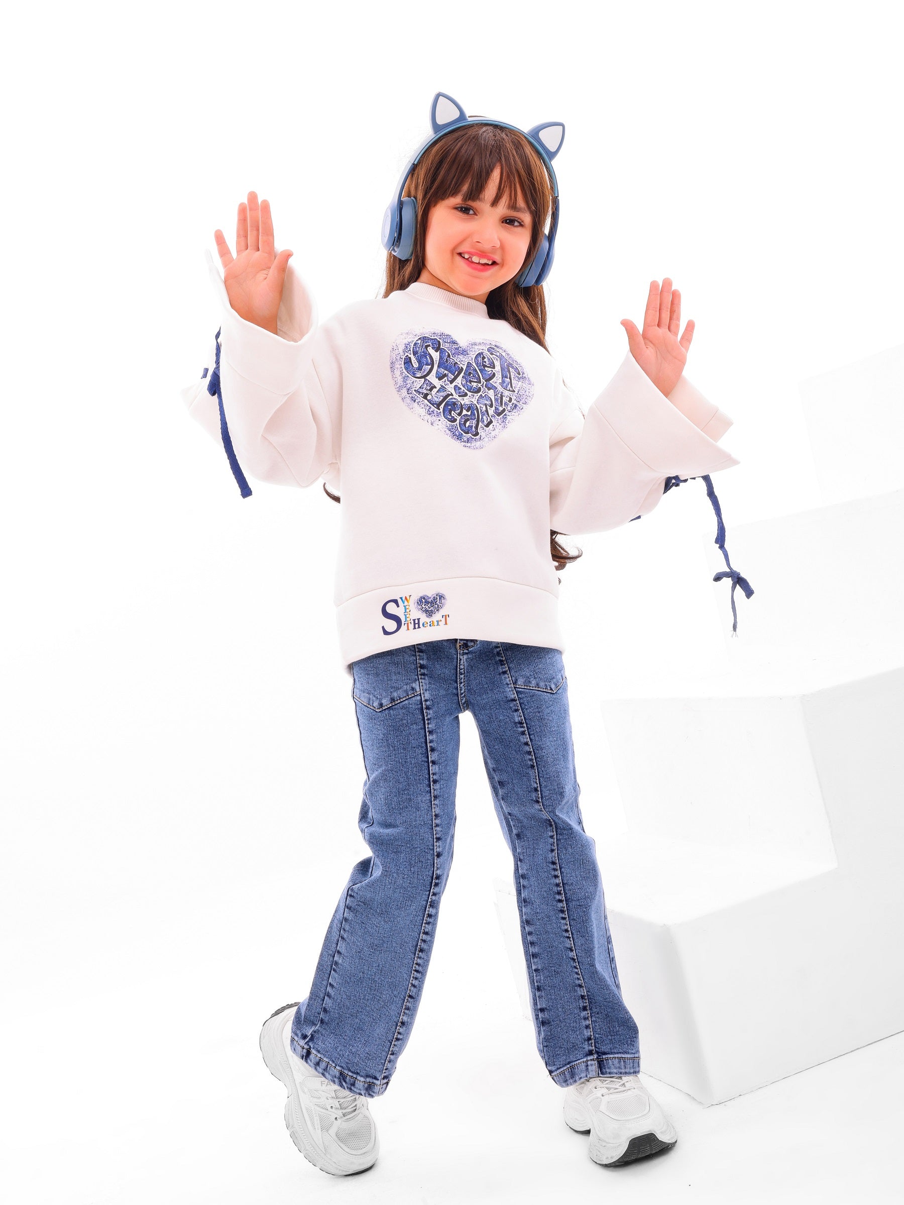 Girls’ “Sweet Heart” Set - Code 5004