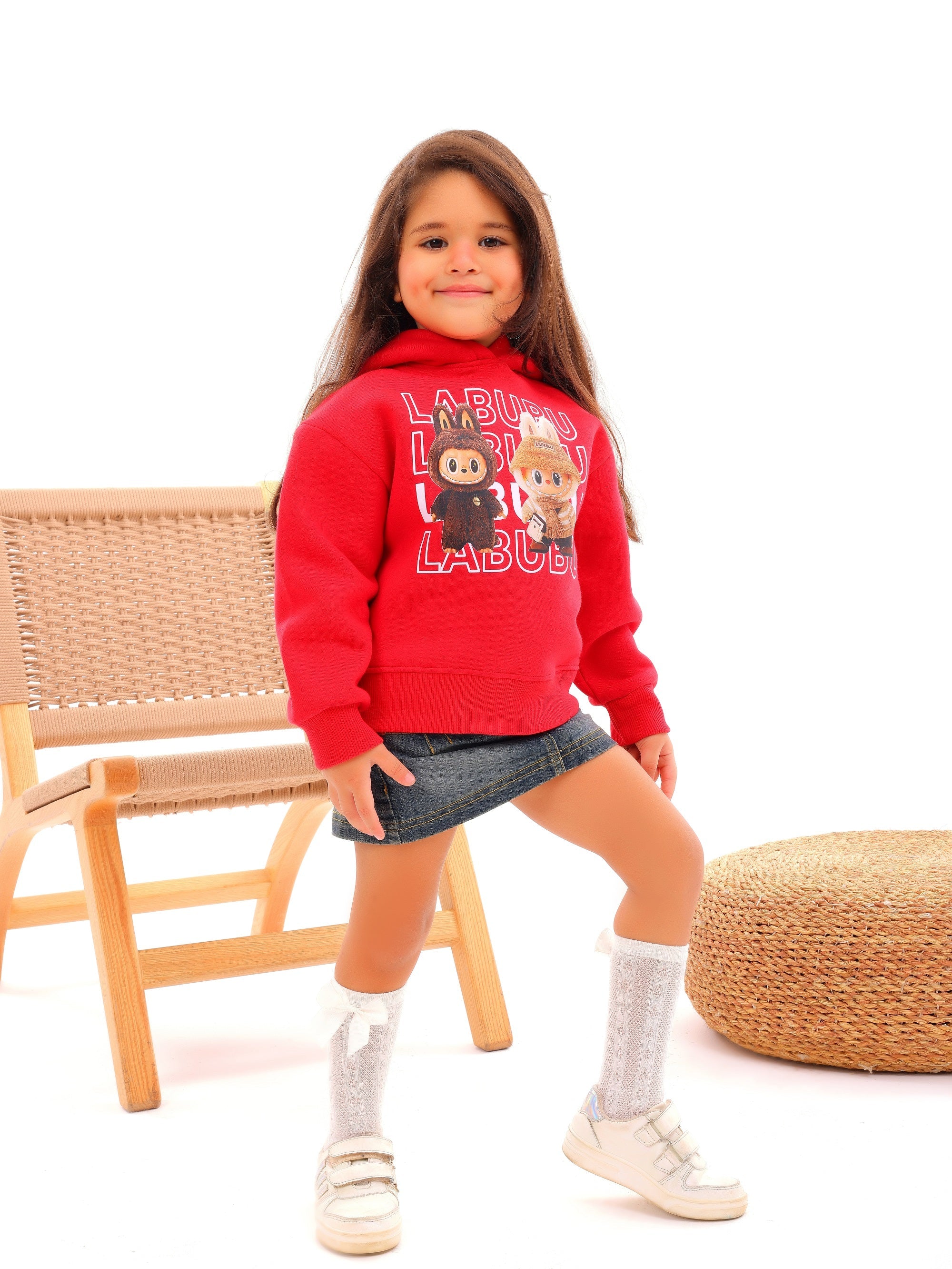 Girls’ “LABUBU” Hoodie - Code 5002