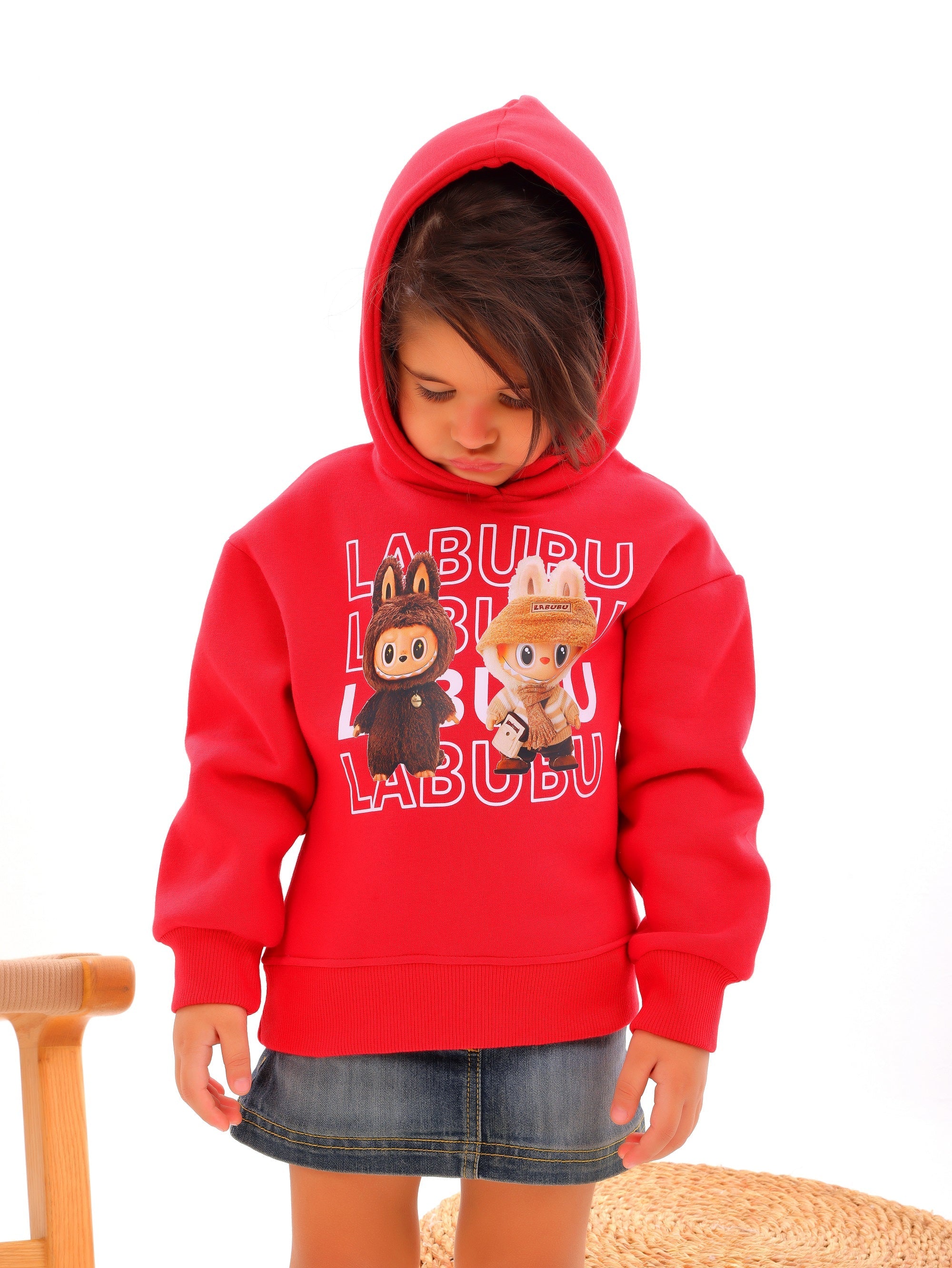 Girls’ “LABUBU” Hoodie - Code 5002