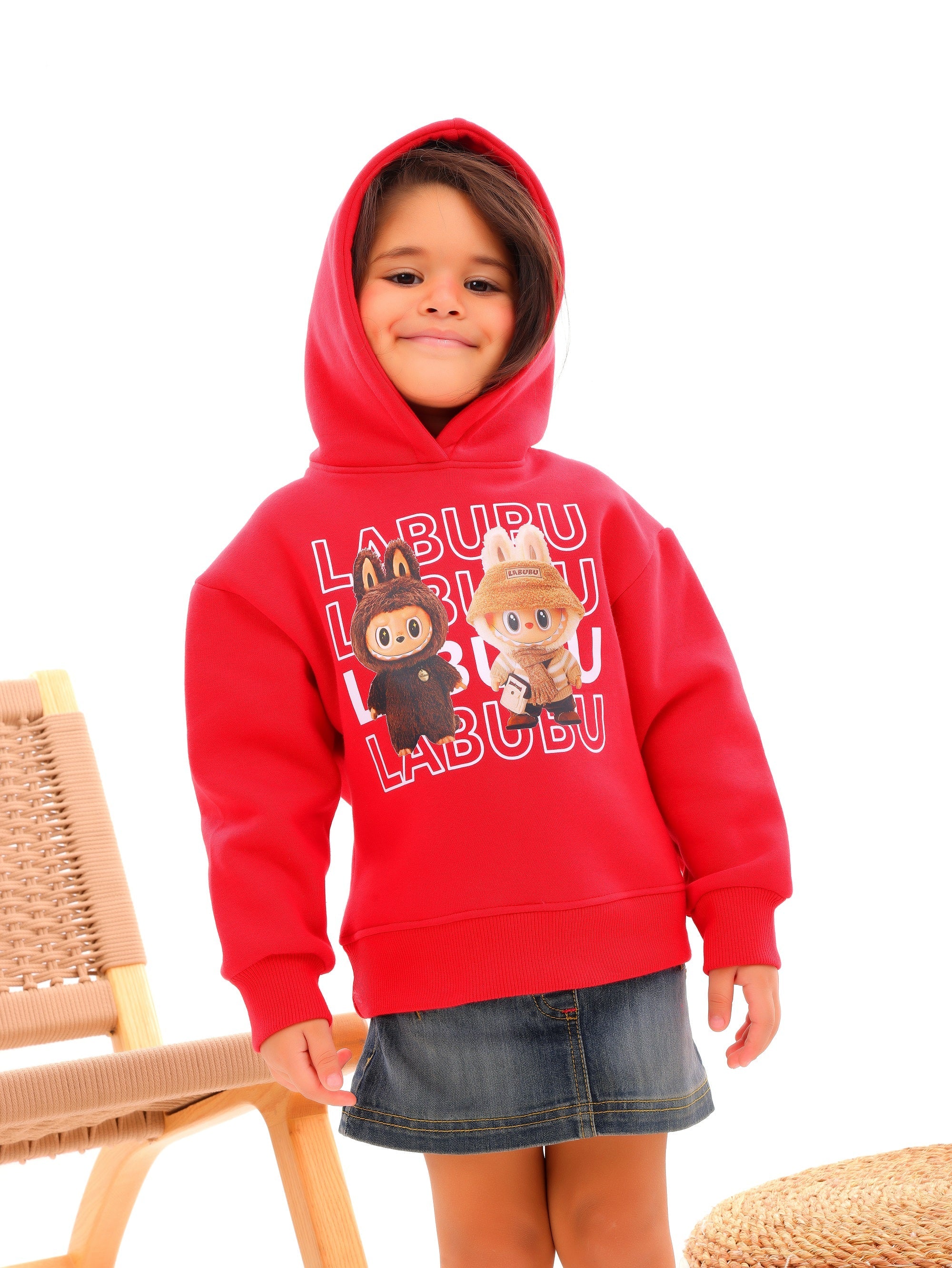 Girls’ “LABUBU” Hoodie - Code 5002