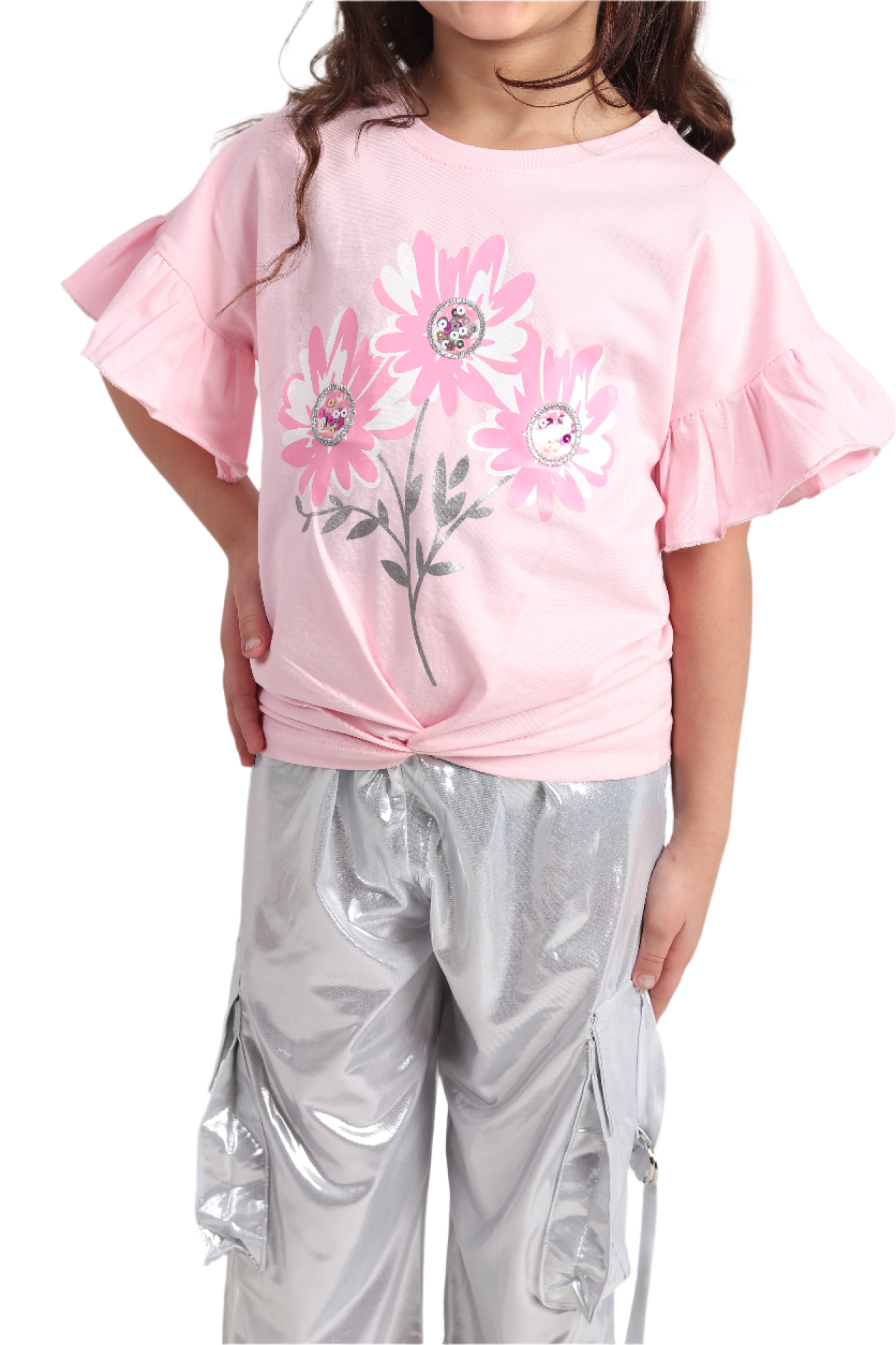 Flower Casual Set - code 2034