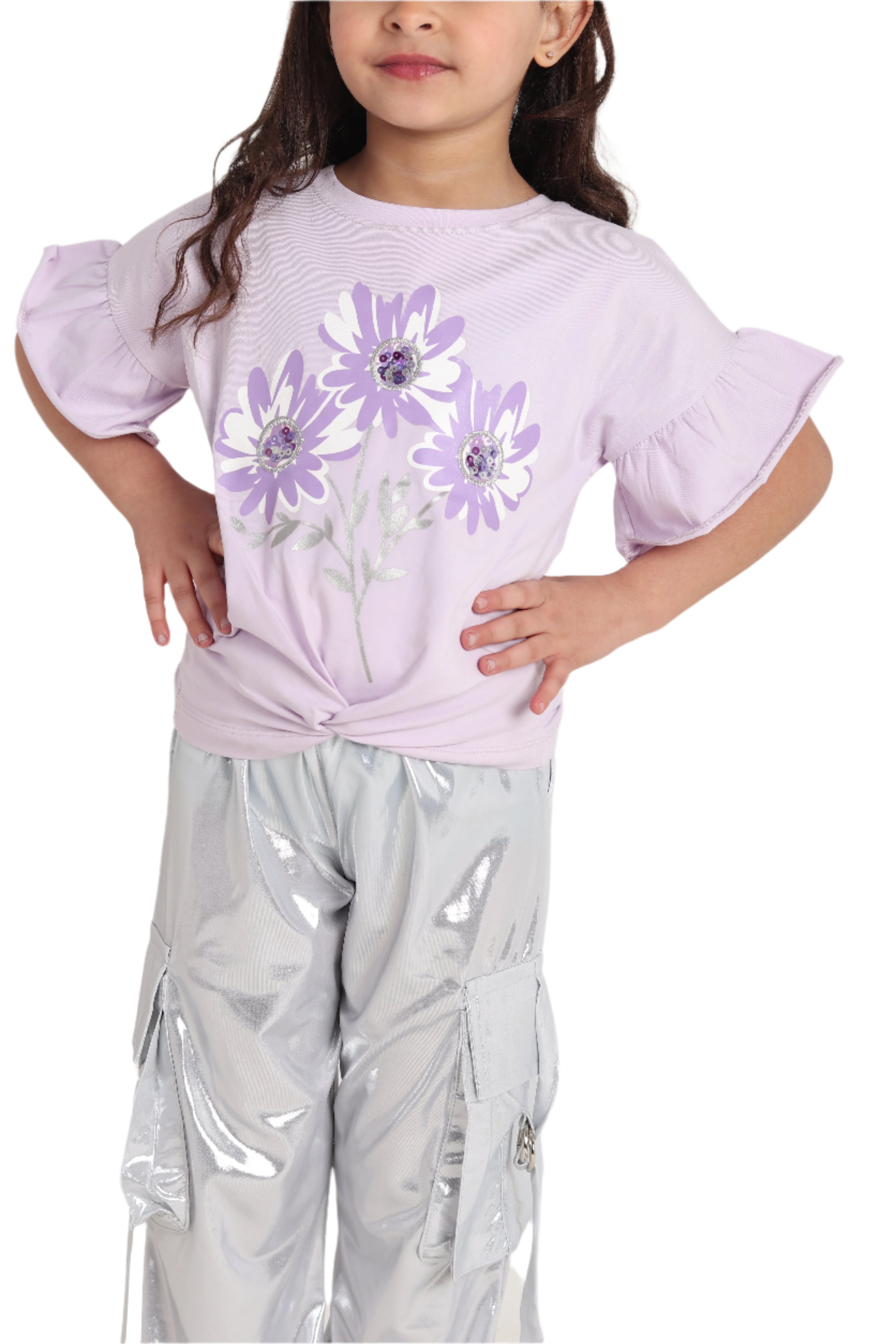 Flower Casual Set - code 2034