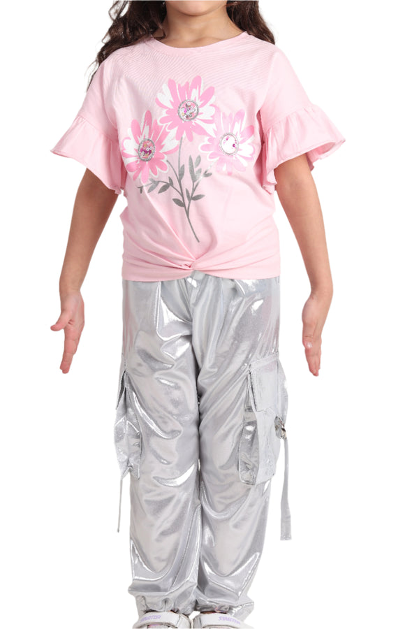Flower Casual Set - code 2034