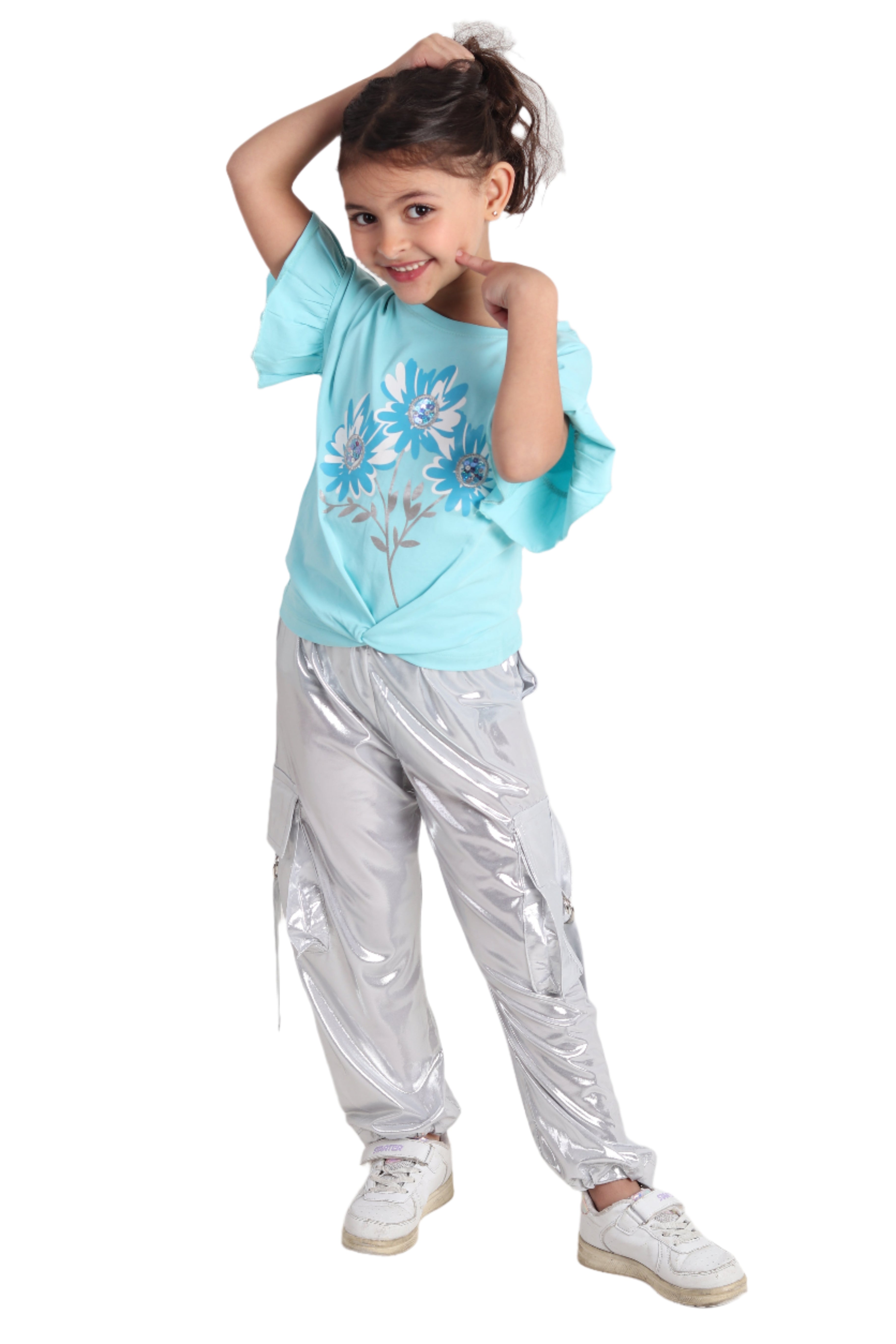Flower Casual Set - code 2034
