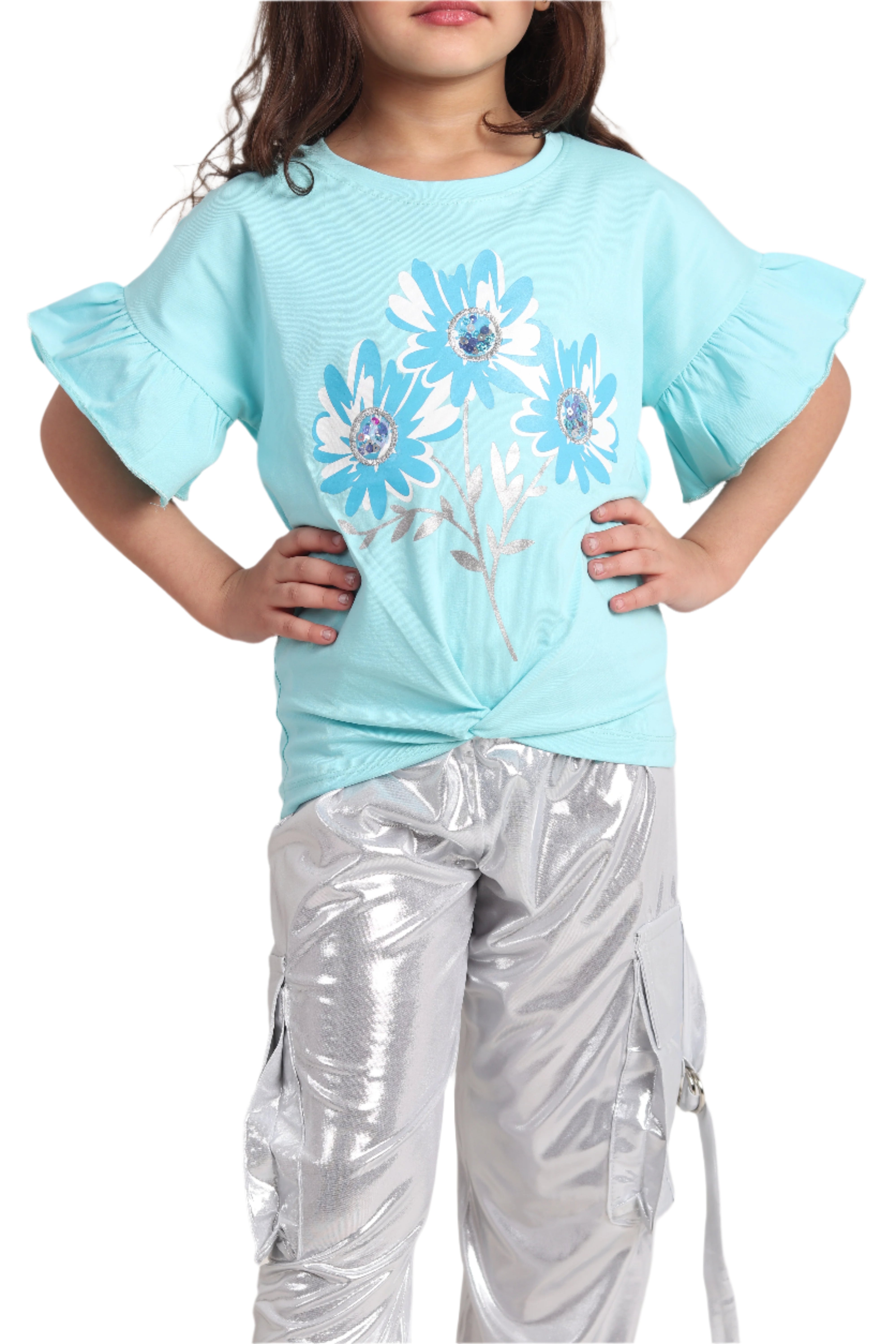 Flower Casual Set - code 2034