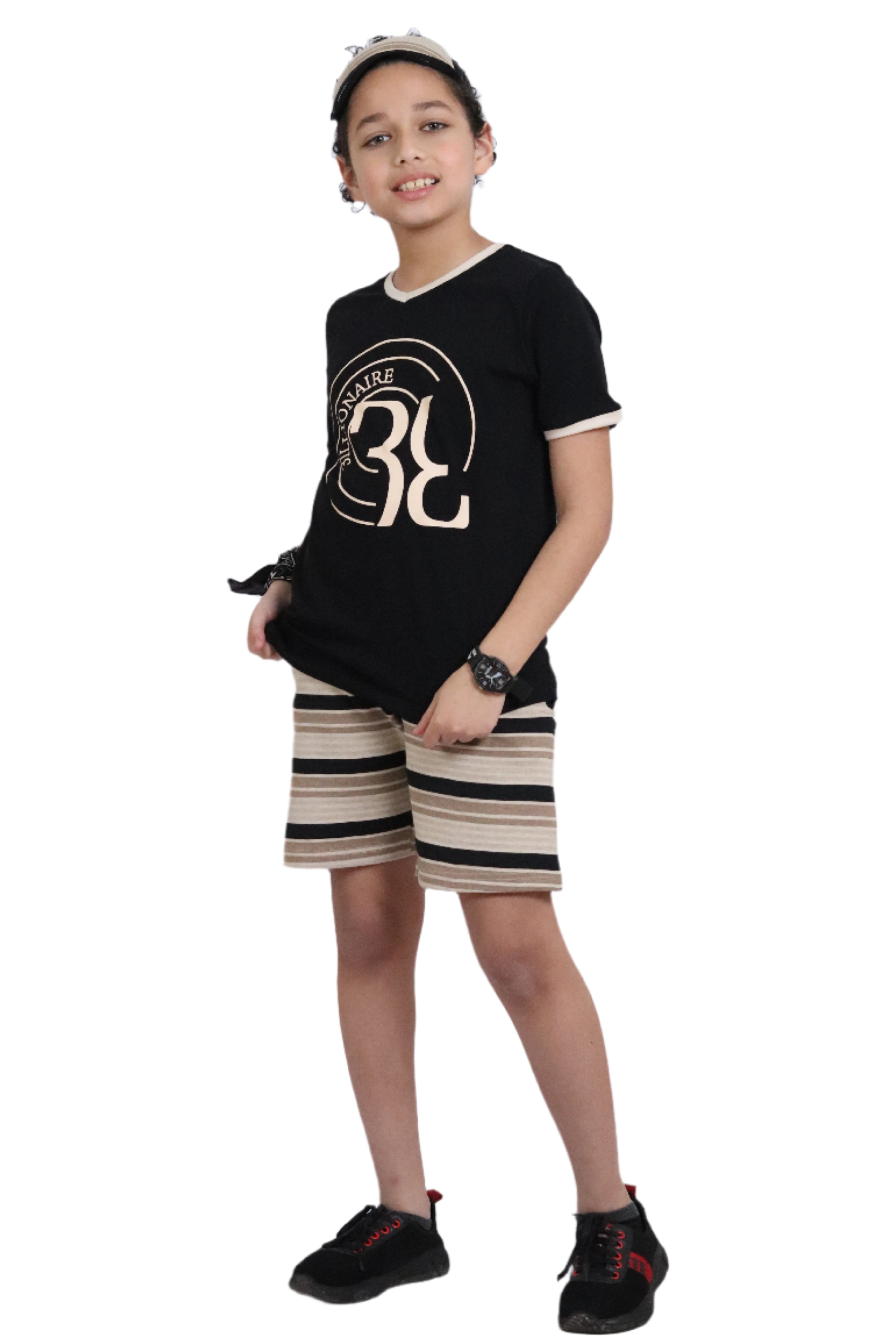 Boys Stripe 38 Set - code 683