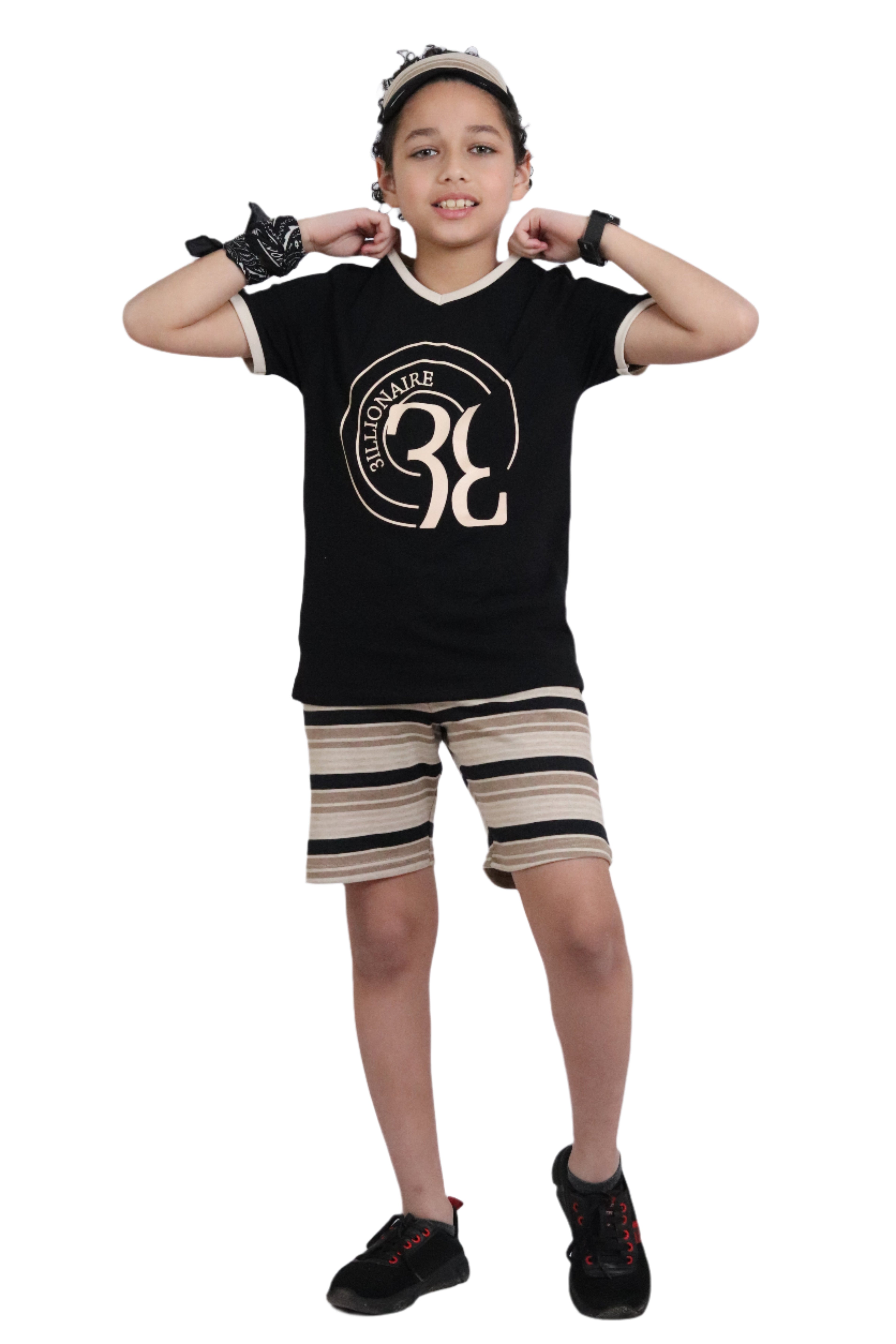 Boys Stripe 38 Set - code 683