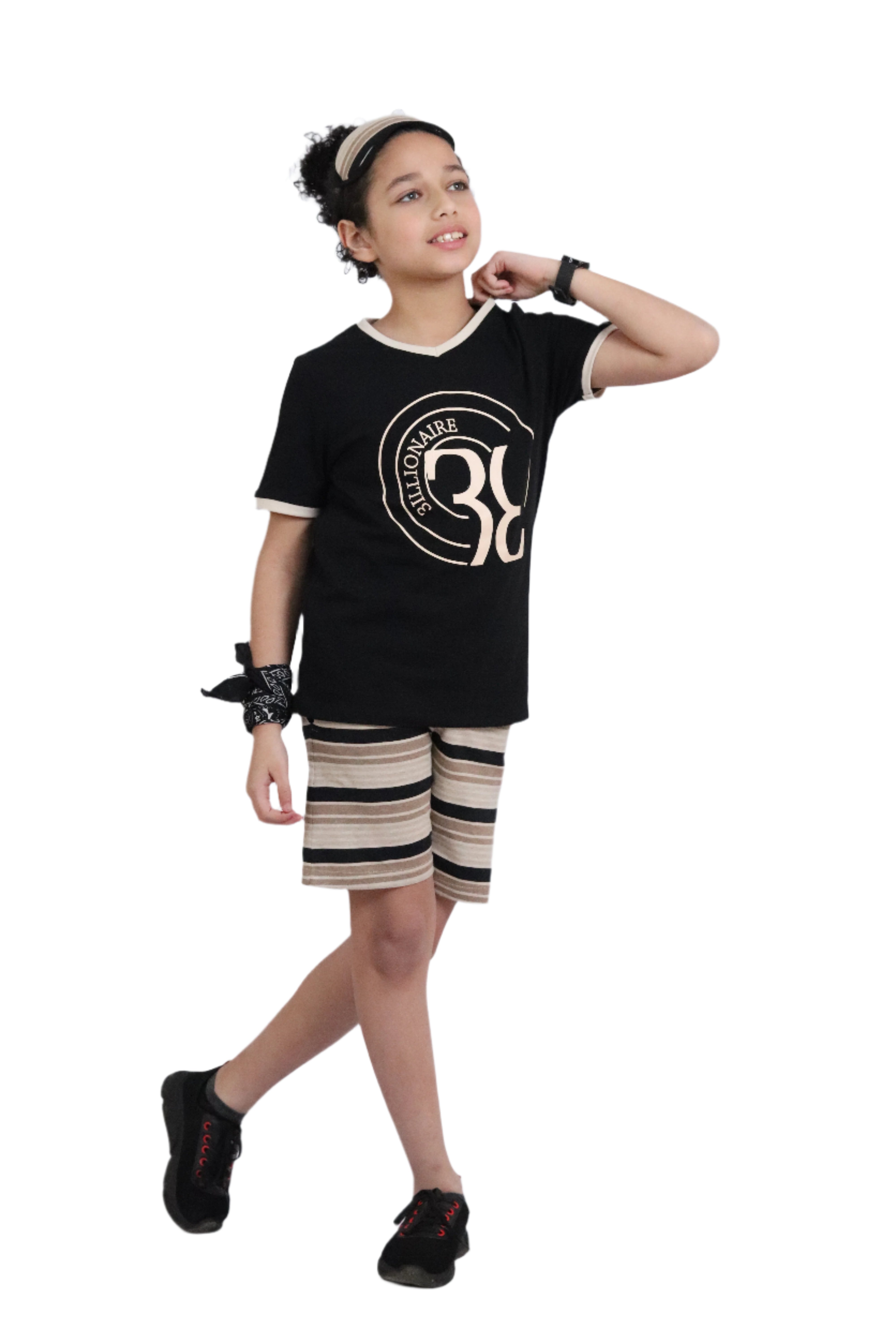 Boys Stripe 38 Set - code 683