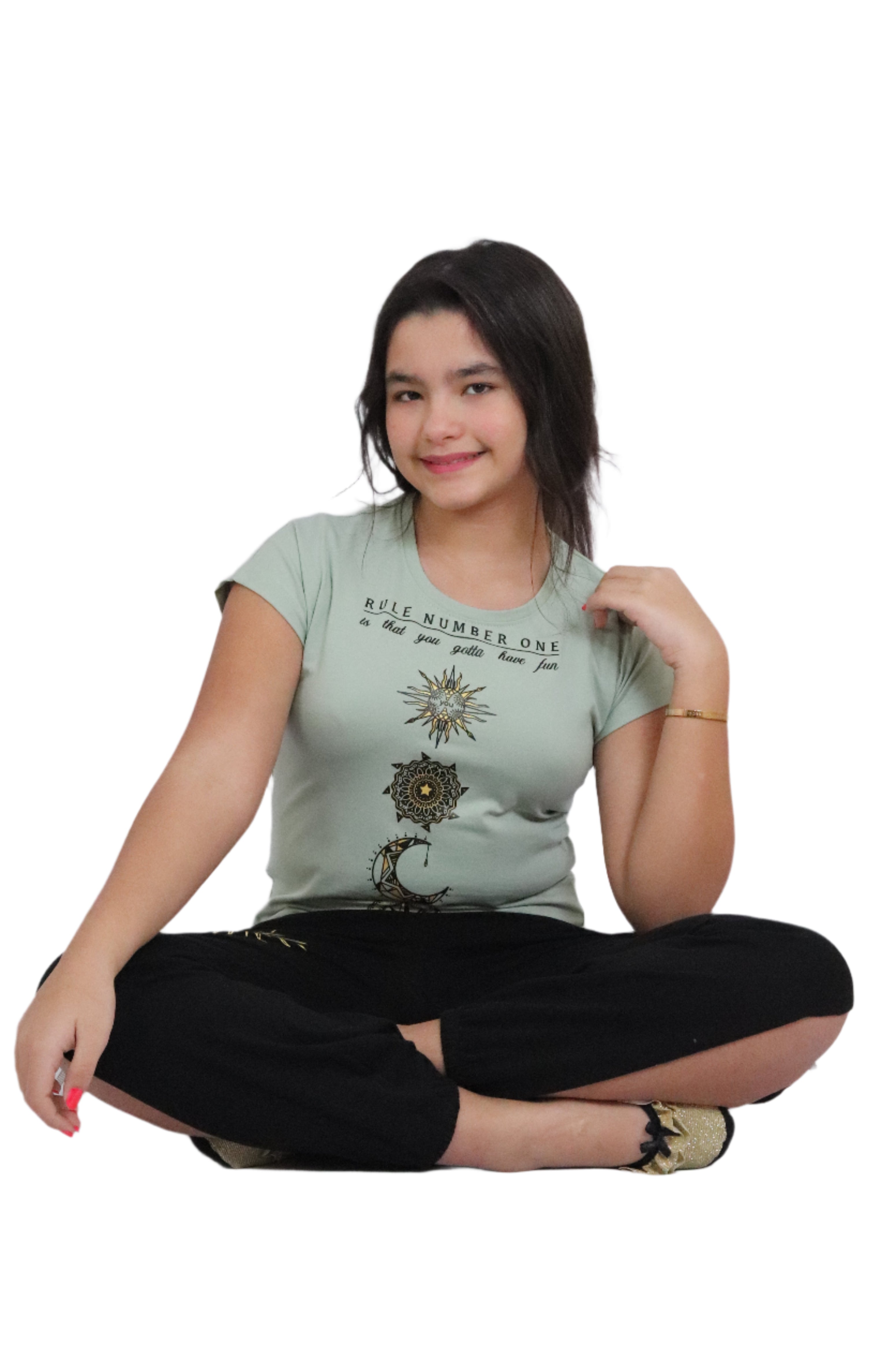 Have Fun  Pajama Set - code 879